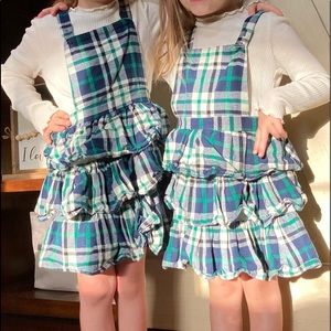 Really cute plaid overall dress (shirt not included)